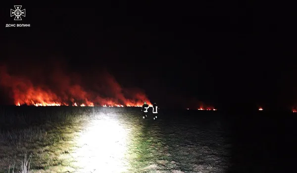 Горіли поля, очерет і торф: Волинь накрила хвиля масштабних пожеж (фото)