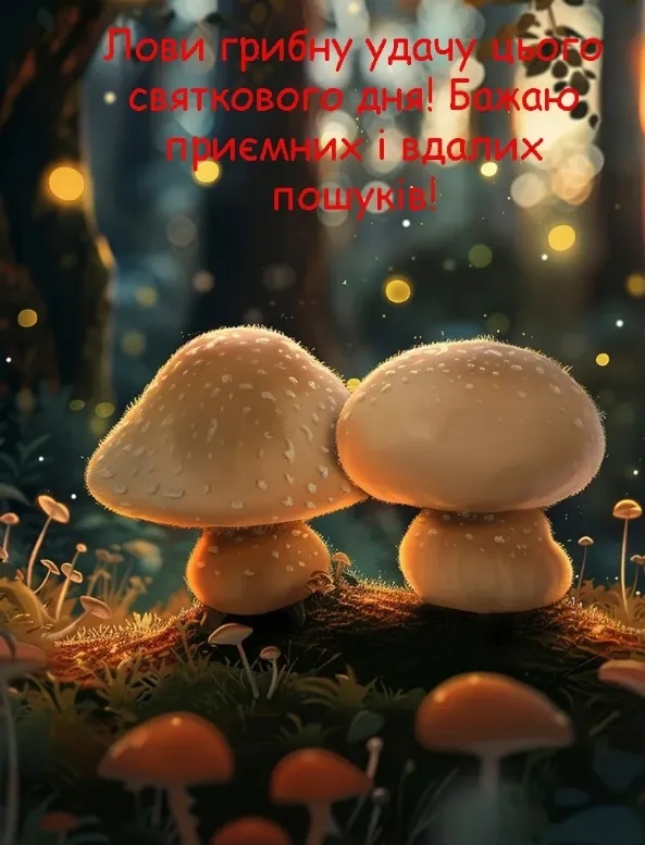 3 жовтня – День грибника: найкращі листівки та теплі привітання