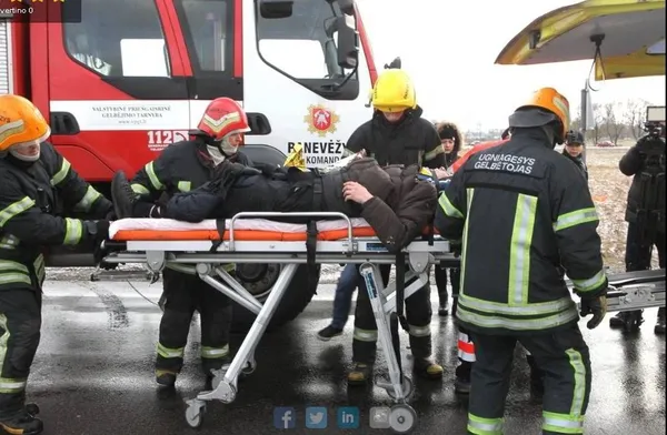 Погоня зі стріляниною: волиняни потрапили у жахливу аварію в Литві (фото)