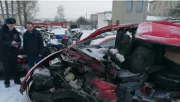 У Росії мікроавтобус з українцями зіткнувся з вантажівкою: є загиблі (фото)