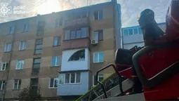 У Ковелі сталася пожежа у багатоповерхівці: власник квартири отримав опіки (фото)