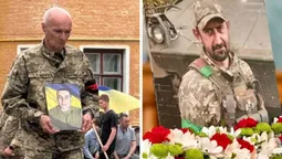У Нововолинській громаді провели в останню дорогу воїнів Віталія Ткачова та Максима Медведчука (фото)