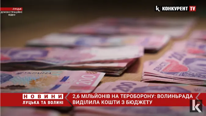 Волинська обласна рада виділила 2,6 млн гривень на територіальну оборону (відео)