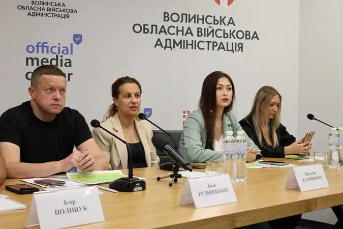 На Волинь із візитом приїхала міністерка у справах ветеранів Наталія Калмикова