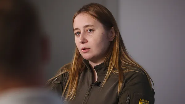 керівниця патронатної служби «Азову» Олена Толкачова