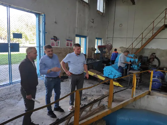 Депутати Луцької міської ради відвідали місцеві очисні споруди (фото)