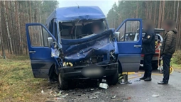 Водій – у лікарні: деталі аварії на Волині за участю мікроавтобуса і вантажівки