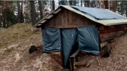 У лісі на Волині знайшли секретну землянку з піччю (відео)