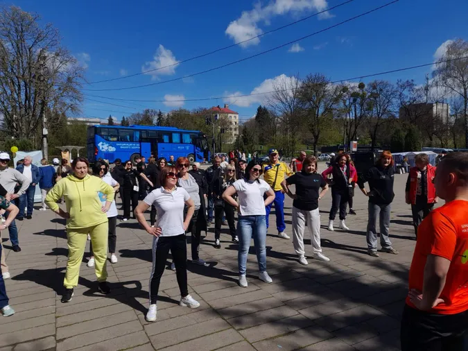 Як відзначили у Луцьку Всесвітній день здоров'я (фото)