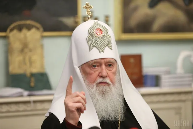 Філарет пообіцяв не чинити утисків щодо мови богослужінь