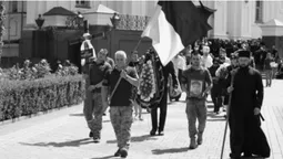 У Луцьку провели в останню дорогу військового Антона Оконя (фото)