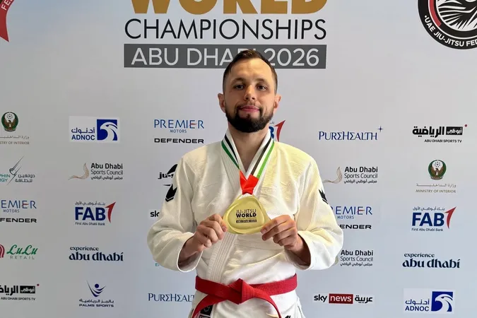 Прикордонник з Луцька Богдан Мочульський вп’яте став чемпіоном світу з джиу-джитсу (фото)