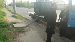 У Луцьку зливали нечистоти з біотуалетів (фото) 