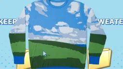 Microsoft випустила «‎потворний» різдвяний светр з шпалерами з Windows XP