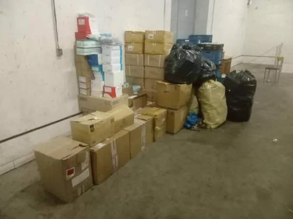 В «Ягодині» серед «гуманітарки» знайшли незадекларований товар (фото)
