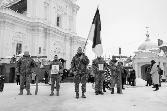 У Луцьку попрощались з Героями Миколою Мялковським та Романом Образцовим (фото)