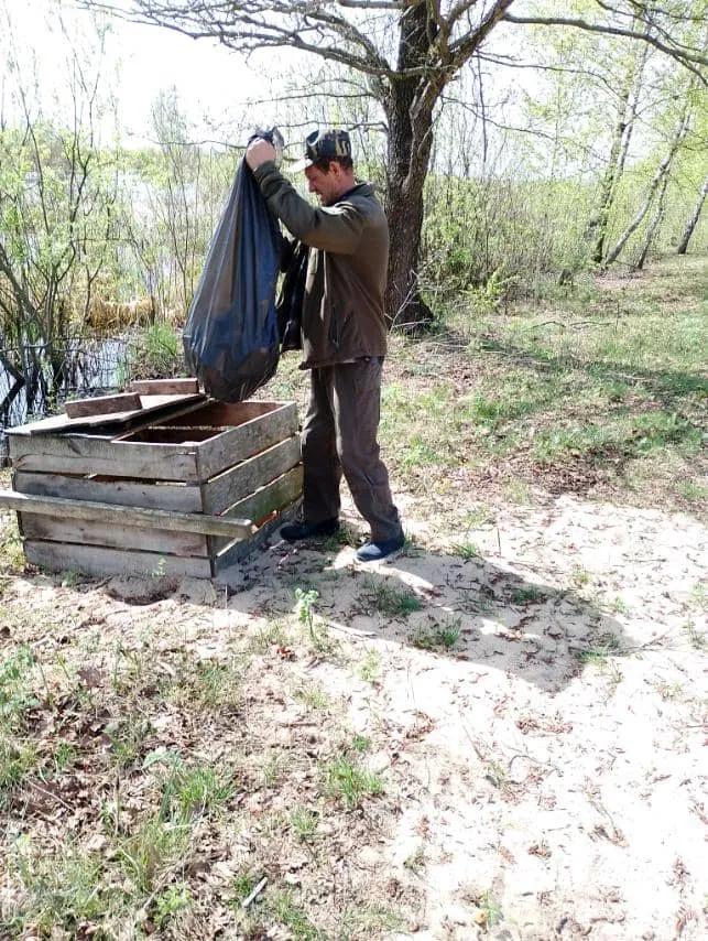 У нацпарку на Волині почистили береги Прип'яті та Стоходу (фото)