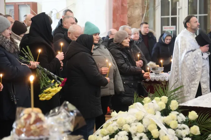 У Луцьку пропрощалися з воїнами Андрієм Максименком та Віталієм Куделею