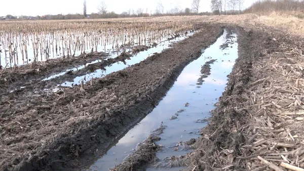 Підтоплення на осушуваних землях