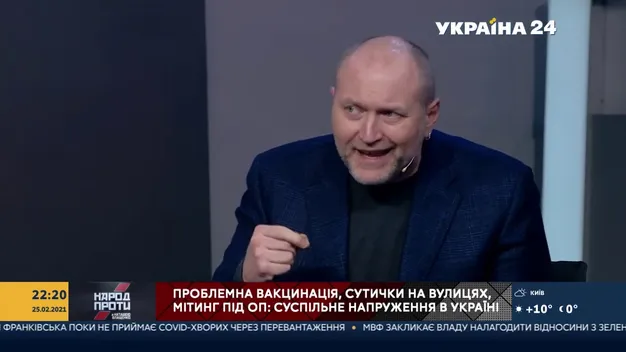 «Чуєш, ти, довб**об»: Добкін і Береза обматюкали один одного у прямому ефірі (відео 18+)
