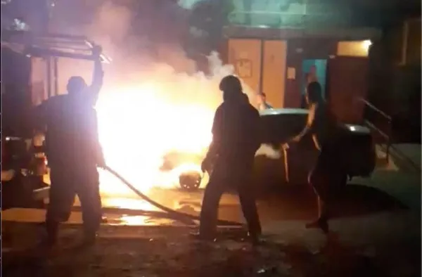 Вночі спалили авто програми «Схеми»