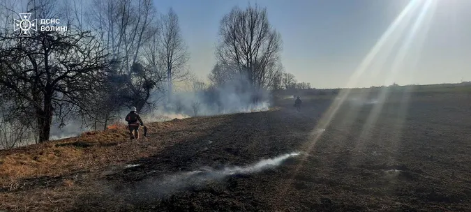Палії не зупиняються: на Волині за добу сталося 12 пожеж (фото)
