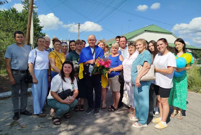 На Волині зустріли Сергія Сагаля, який провів 20 місяців у полоні (фото)