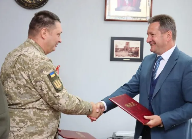 Лесин виш співпрацюватиме з Волинським обласним військкоматом (фото)