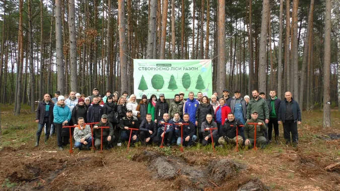 У Ковельській громаді висадили майже вісім тисяч молодих дерев (фото)