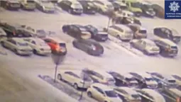 У Луцьку на автостоянці сталася подвійна ДТП (відео)