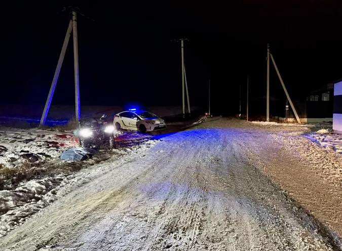 Моторошна смерть на Новий рік: лучанин на квадроциклі злетів у кювет і загинув