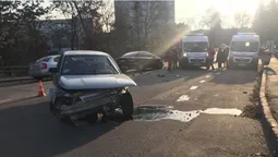 У Луцьку на Шопена – аварія: шукають очевидців (фото, оновлено)