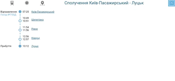 Розклад руху