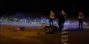 У Маневичах п'яний мотоцикліст збив хлопчика на самокаті (відео)