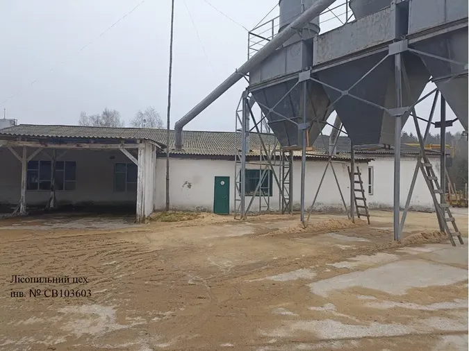На Волині через аукціон продають пилораму: стартова ціна – майже 6 мільйонів (фото)