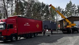 Допомога зі Швеції: волиняни передали потужний генератор на Харківщину