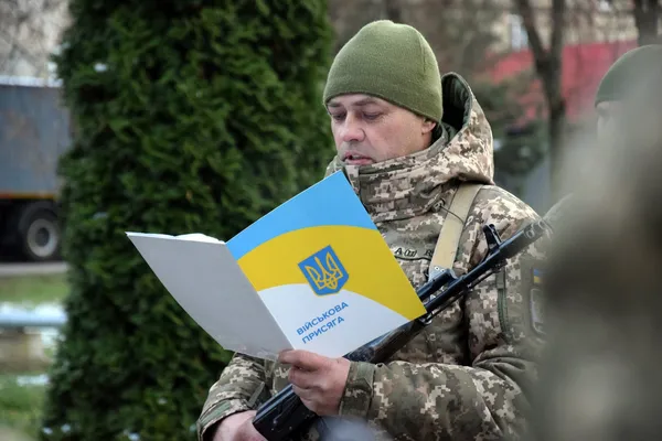 На Волині нові рекрути прикордонної служби склали присягу українському народові (фото)
