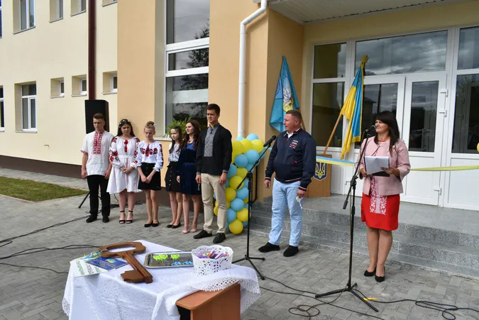 На Волині відкрили модернізований навчальний заклад