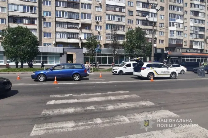 У Луцьку на переході збили дитину: подробиці автопригоди