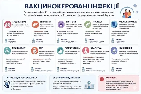 На Волині цьогоріч зафіксували випадки кору та кашлюку: яка ситуація з вакцинацією