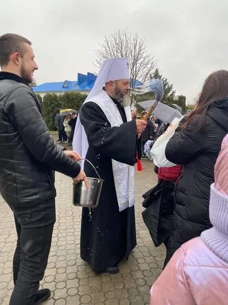 На «Луцькводоканалі» Митрополит Луцький і Волинський Михаїл освятив воду (фото)