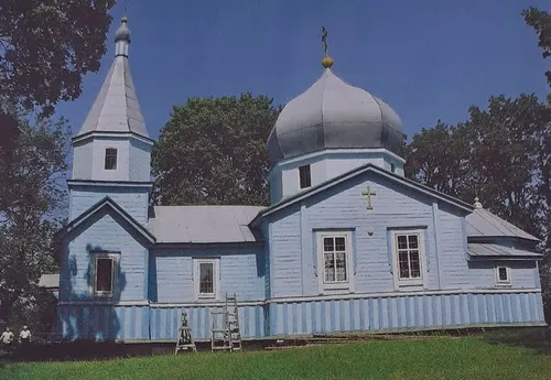Де на Волині збереглася давня дерев'яна церква (фото)