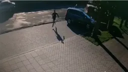 Показали, як ловили грабіжників у Нововолинську (відео)