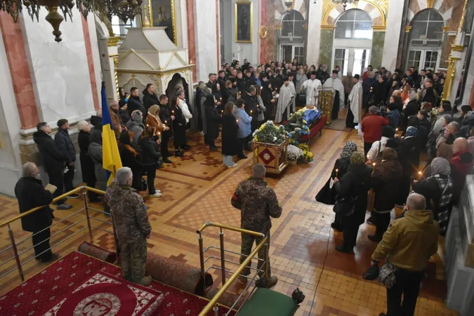 У Луцьку попрощалися із захисником України Юрієм Дудою (фото)