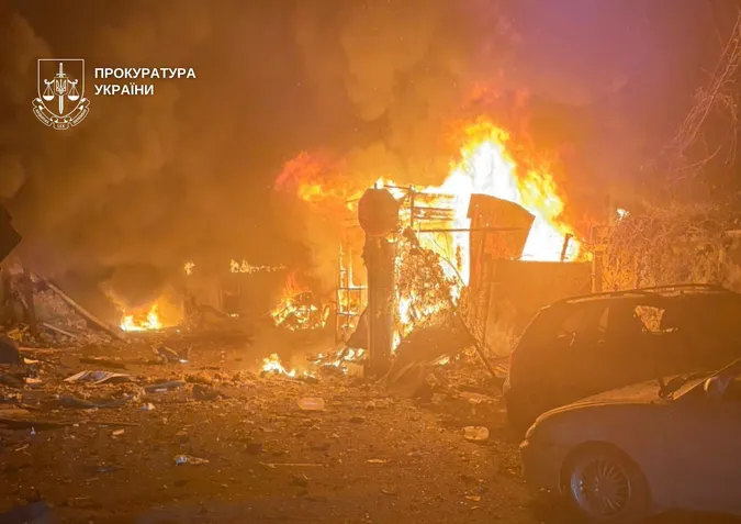 Унаслідок масованої атаки на Київ загинули двоє людей