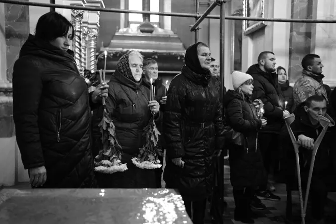 У Луцьку попрощалися із загиблим на Запоріжжі Сергієм Мезенцевим (фото)