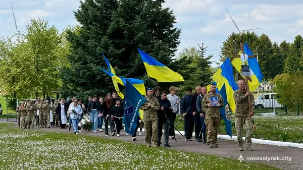 На Волині попрощалися з морпіхом Андрієм Кириченком (фото)