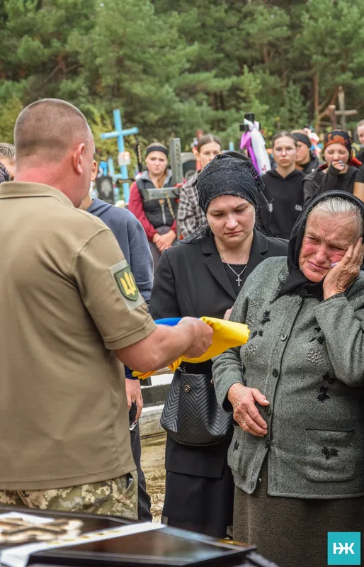 Майже рік вважався зниклим: на Волині попрощалися з воїном Олександром Динем