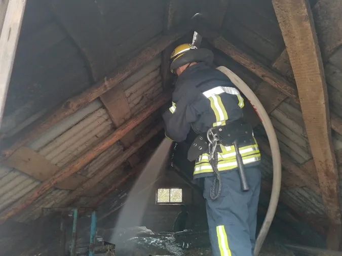 На Волині за добу сталися дві пожежі (фото)