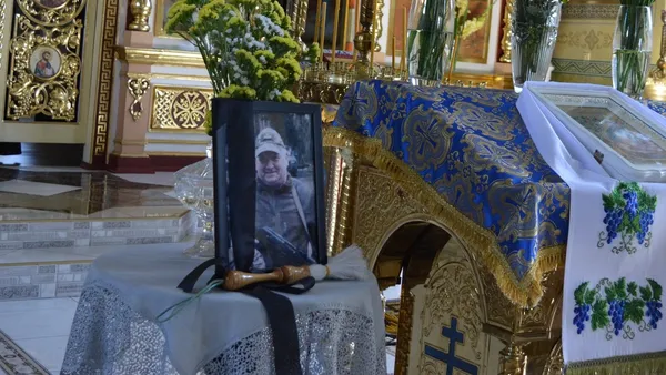 Не витримало серце: у Любешеві провели в останню дорогу 58-річного захисника Степана Смаля (фото)